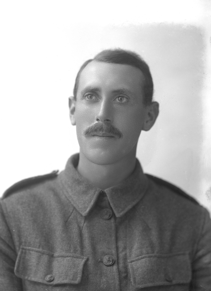 Pte George Ingram, Photographed by Knights-Whittome.